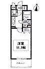新宿駅の防音室付きマンション間取り図B